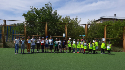 Мектеп жанындағы жазғы лагерь жұмысы