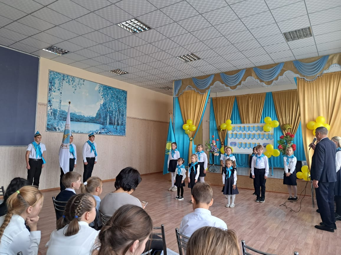 Торжественный прием в ряды Республиканской единой детско-юношеской организации «Жас Ұлан», «Жас Қыран».