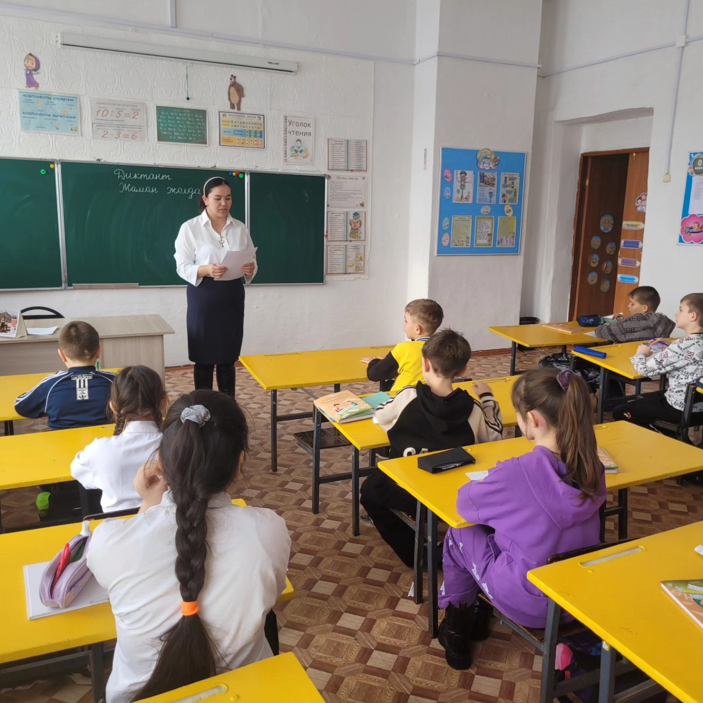 Ш.Уәлиханов атындағы ЖОББ мектебінің «XХI ғасыр - сауатты ұрпақ ғасыры!»атты оқу сауаттылығы апталығы