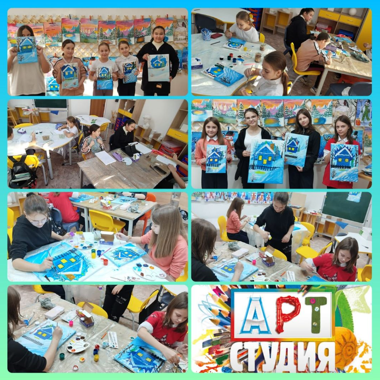 8 декабря учащиеся 5-7 классов КГУ «Школы лицей имени Шокана Уалиханова» приняли активное участие в творческом занятии в Арт-Студии