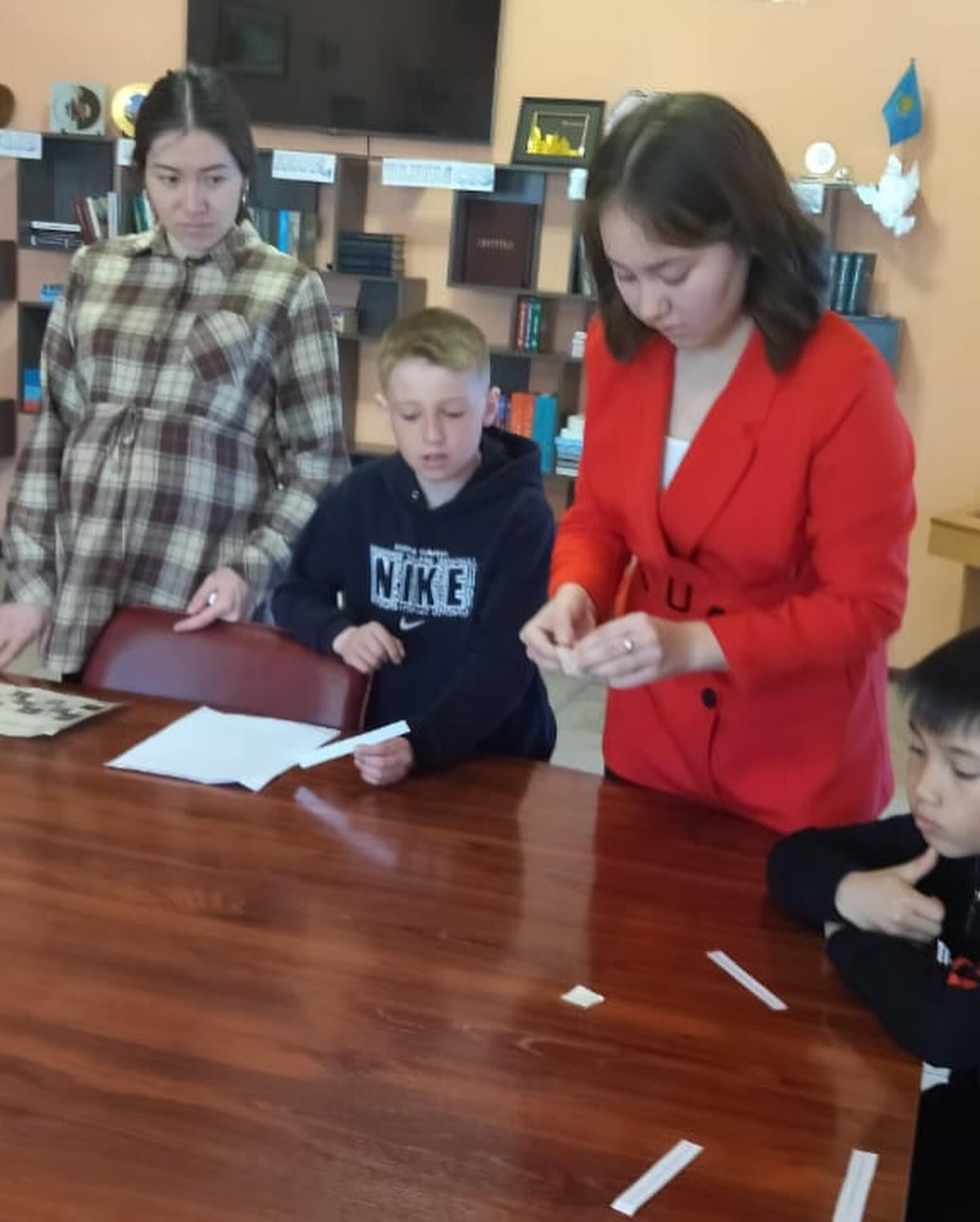 На весенних каникулах ученики 5 Б класса посетили Музейный урок,