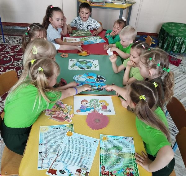 “ Что мы увидели в весеннем лесу?” игра-фантазирование.