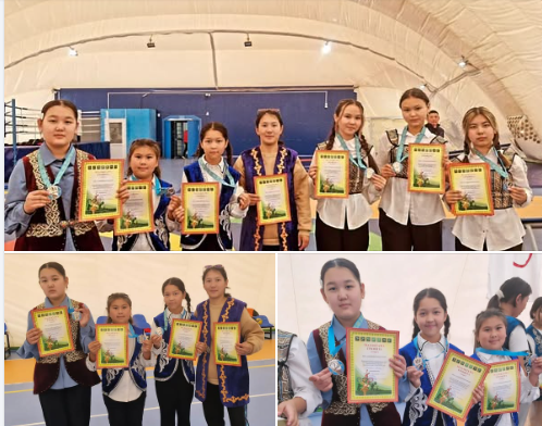 Бес асық аудандық жарыста командалық есепте оқушыларымыз  II орын алды!