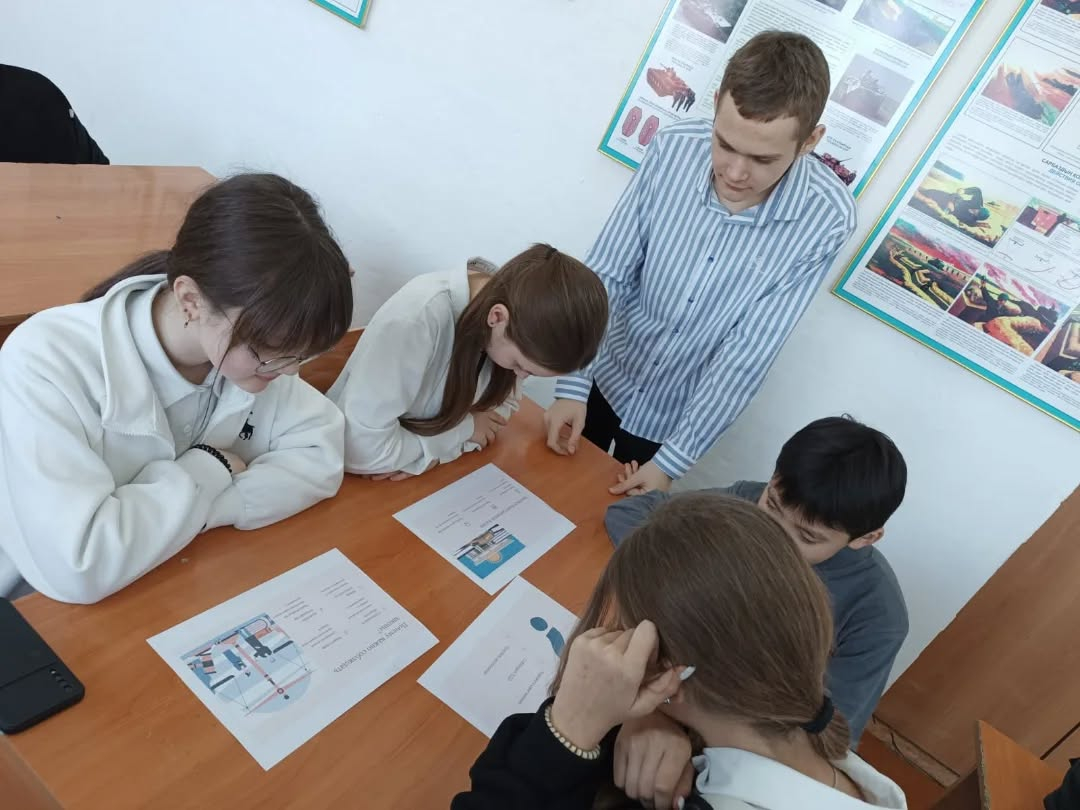 В 7 классе прошёл классный час на тему: