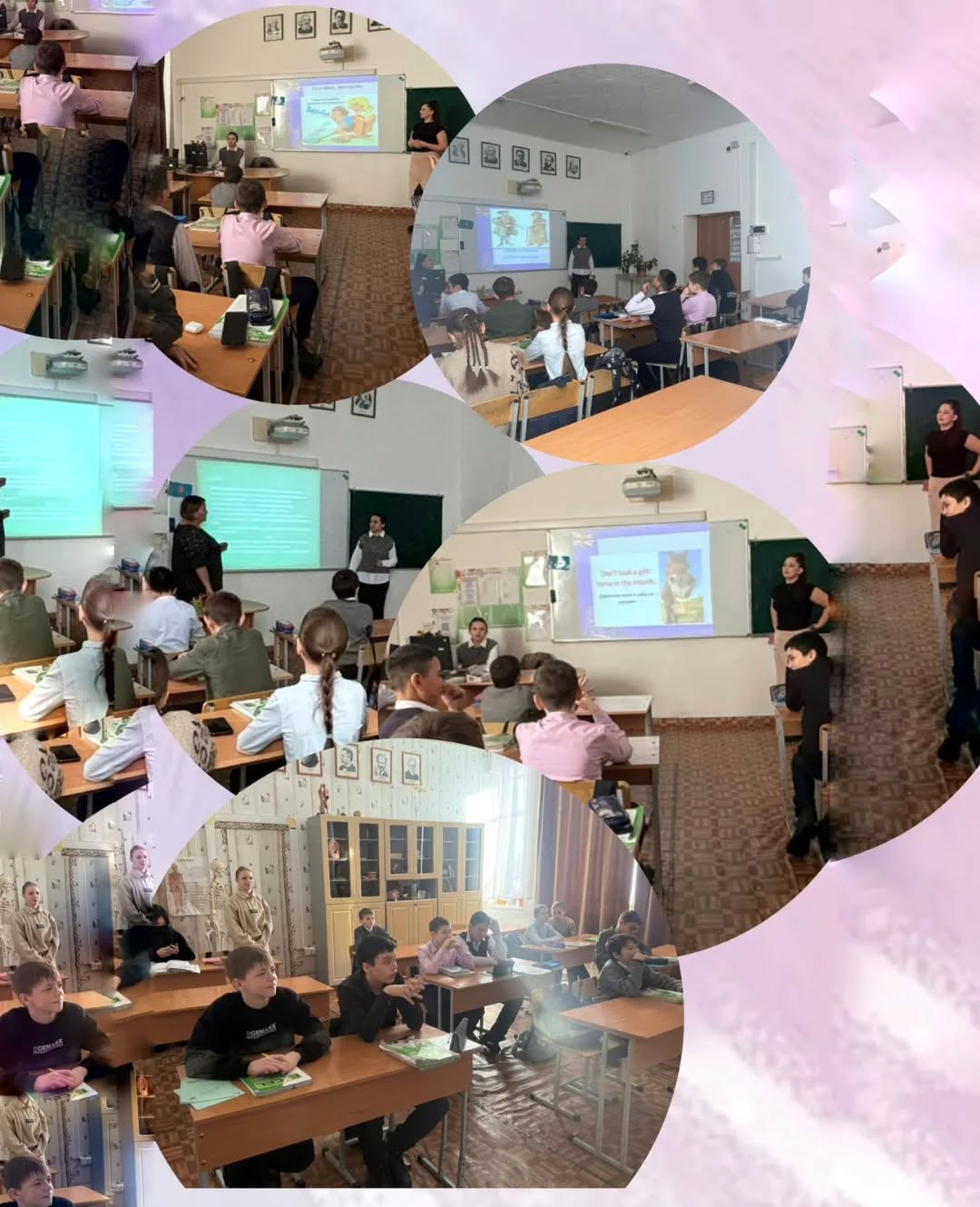 В рамках недели « Читательской грамотности» в 6А Классе был проведен открытый урок на тему: