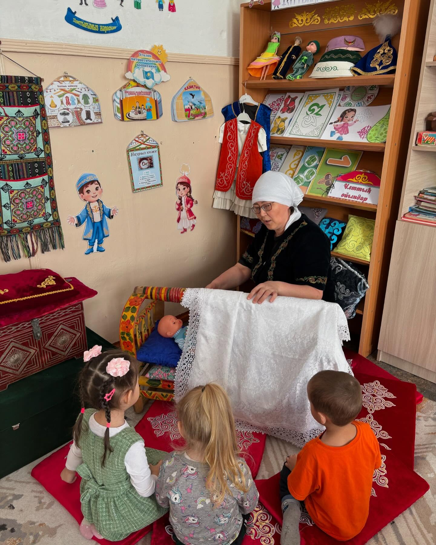 Слушание колыбельной песни