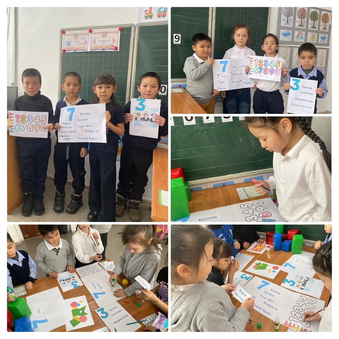 „ Киелі сандар“ тақырыбына әңгіме-сұхбат өткізілді. 