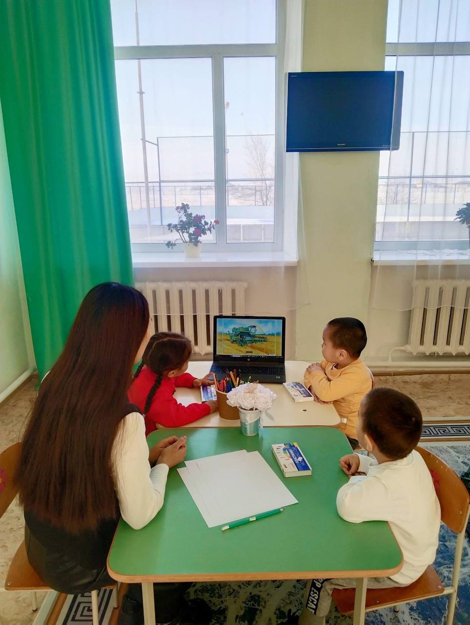 Баршын тірек мектебінің 