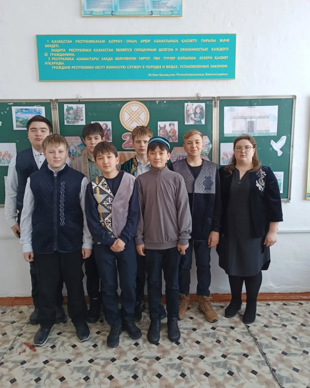 В 7 классе прошёл классный час