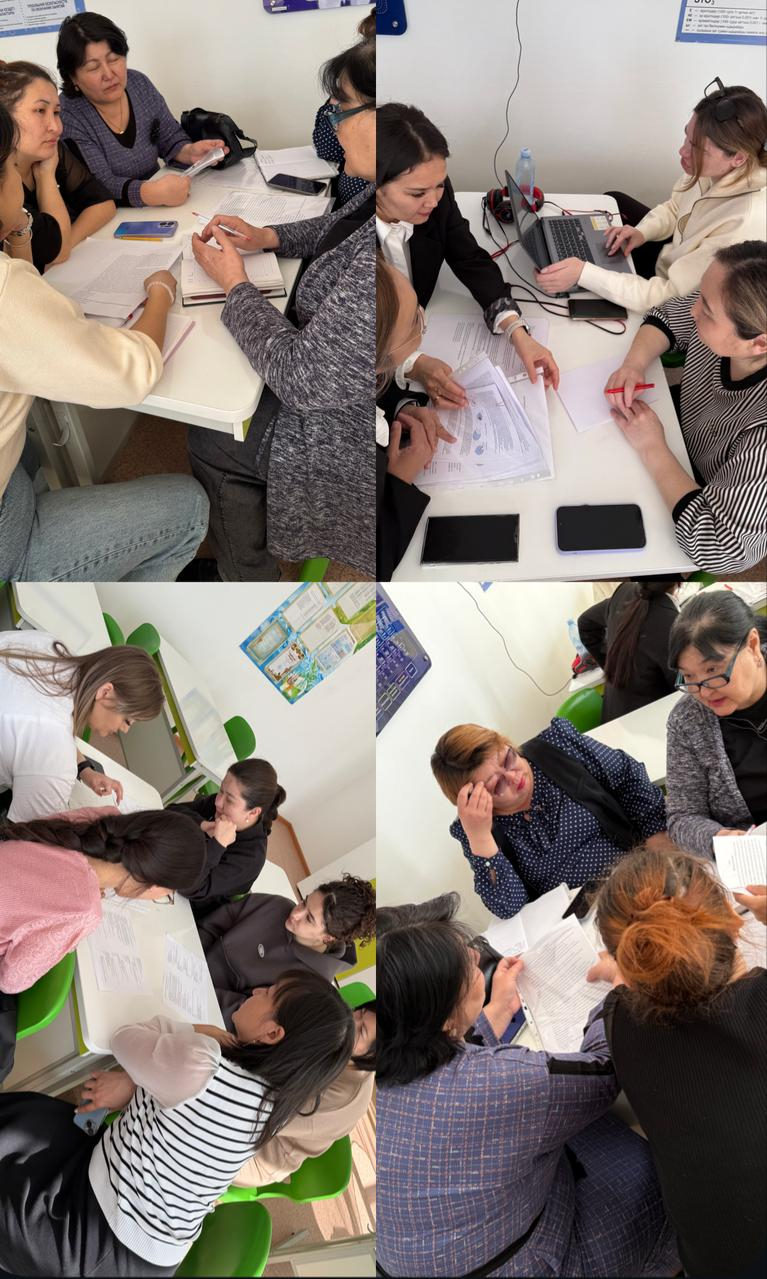 «Қасым Аманжолов атындағы ЖББМ» КММ – де PISA – 2025 зерттеуі бойынша әдістемелік көмек аясында серіктестік «Ахмет Байтұрсынов атындағы мектеп – гиназия» педагогтері мектебімізге келіп педагогтерге ақпараттық-түсіндіру жұмыстарын жүргізді.