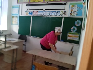 тазалық жұмыстары