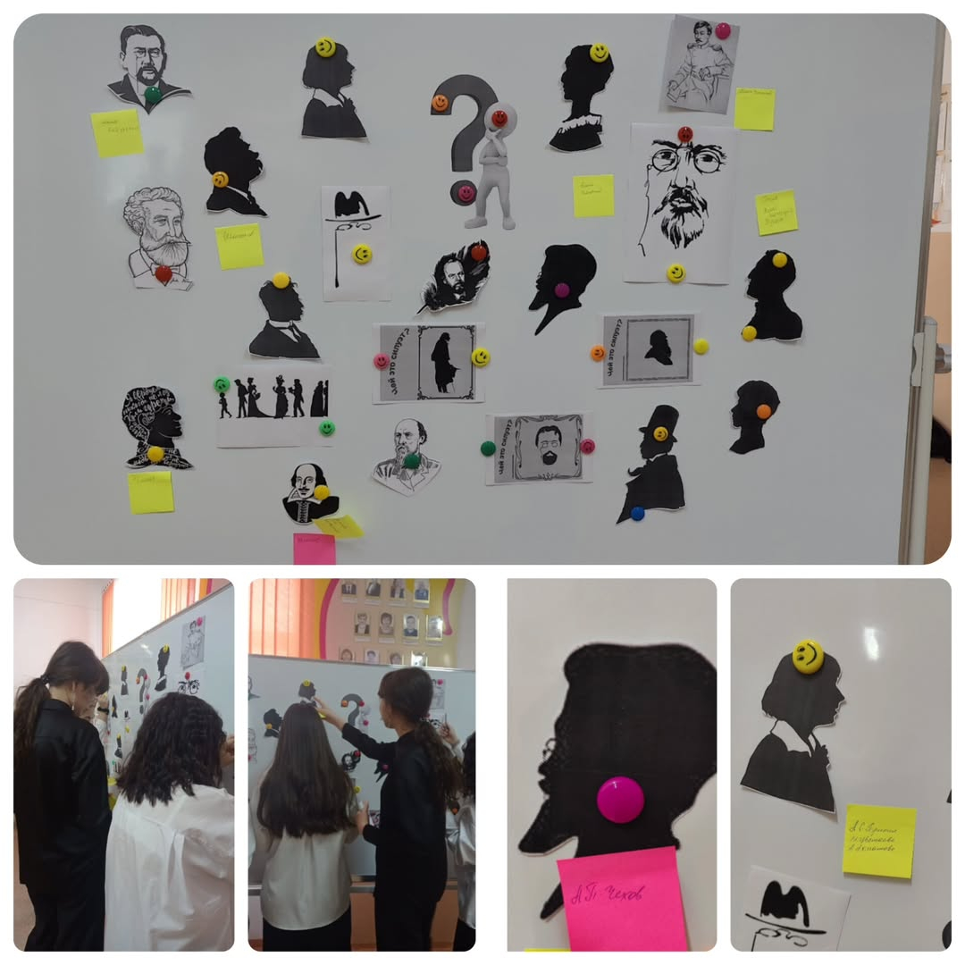 Біздің мектепте ұлы сөз шеберлеріне арналған жазушылар туралы ерекше стенд — квилт пайда болды!