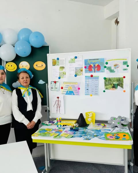 03 - сәуір күні биология, география, химия бірлестігі ұйымдастырған «Білім-  болашақтың кілті»