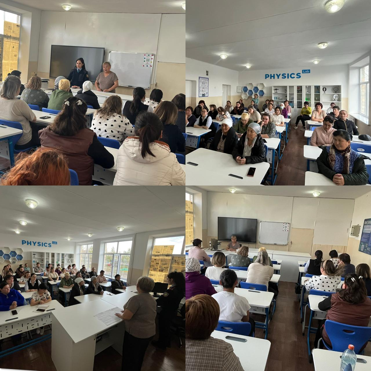 2025 жылдың 15 сәуірінде №15 жалпы білім беретін мектебінде жалпы мектеп ата-аналар жиналысы болды