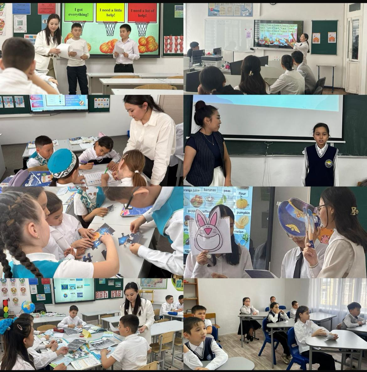 Ағылшын тілі пәні апталығының алғашқы күніндегі іс-шаралар