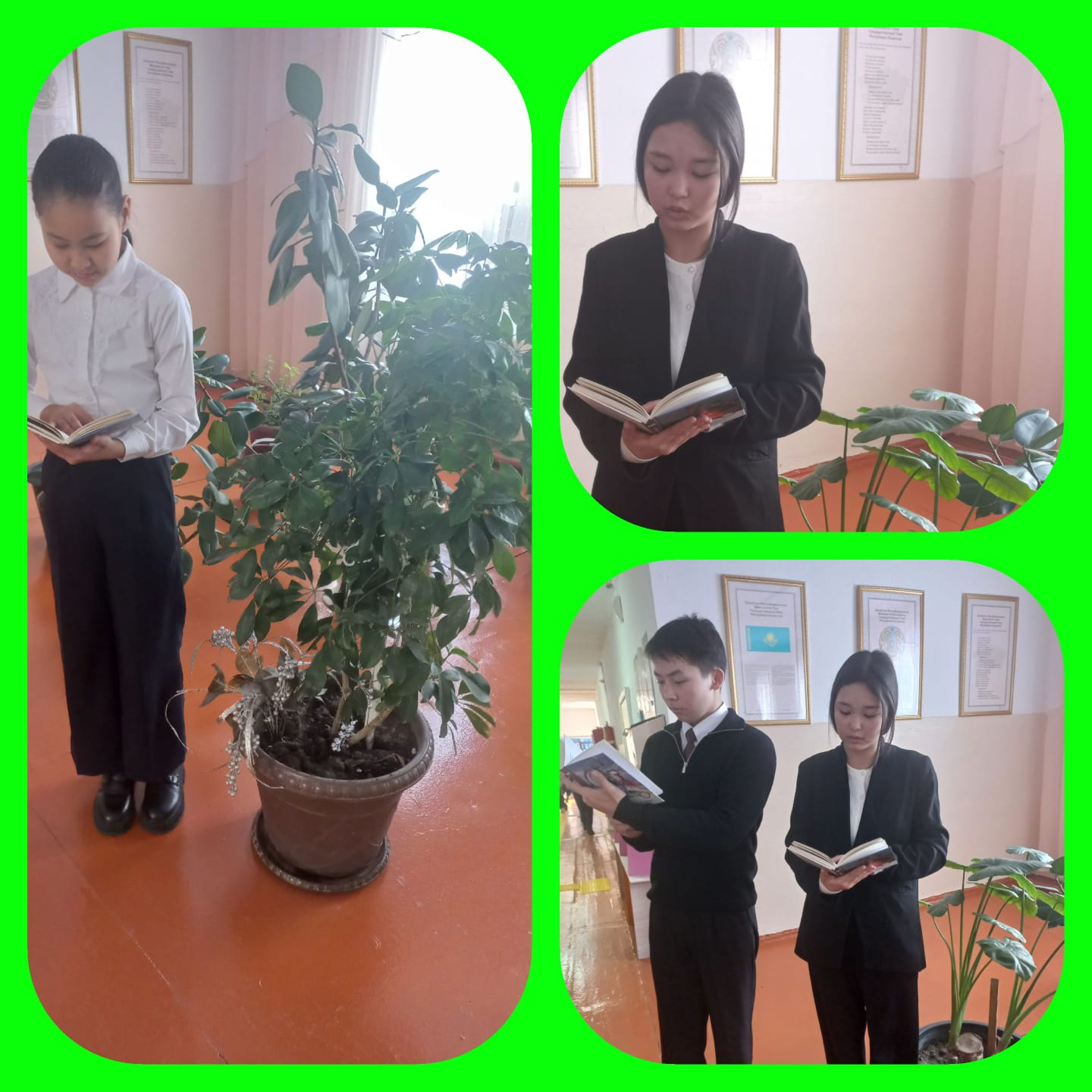 Қарабас кентінің № 15 ЖББ КММ-де  «Таза Қазақстан» экологиялық сауаттылық апталығы аясында мектеп кітапханашысы  «Табиғат ақындардың шығармашылығында» атты ақындардың өлеңдерін оқушылармен оқып, талқылады.