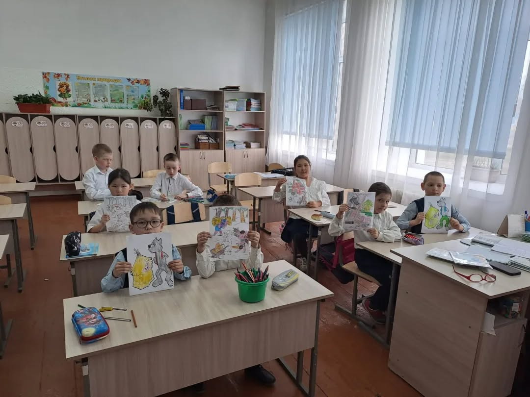 Во 2 а классе прошла инсценировка сказки '' Три поросенка''