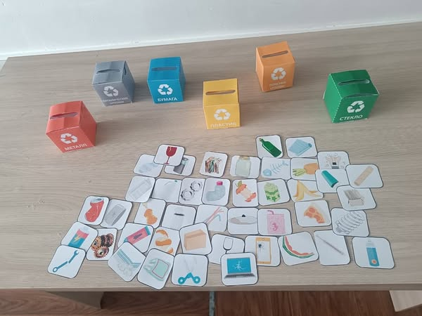 В рамках недели экологической грамотности в 6 Б классе была проведена экологическая игра “ Защитим природу от мусора”