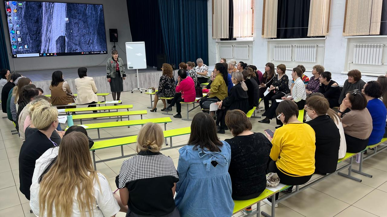 2025 жылы 23 сәуір күні мектеп-гимназияда педагогтердің кәсіби деформациясы мен эмоционалдық күйіп қалуының алдын алу онкүндігі шеңберінде 