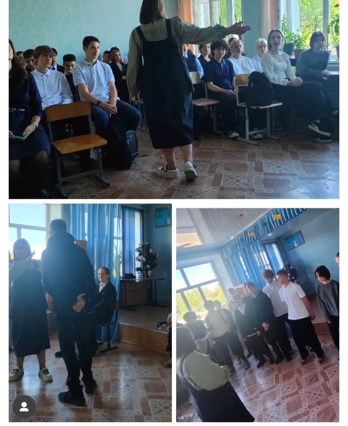 Форум театры өзін-өзі тану тәсілі ретінде: гимназияда психологтармен кездесу