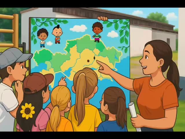 «Көңілді жаз» мектеп жанындағы лагерьде «Өлкетану» танымдық квест – ойыны өткізілді. 