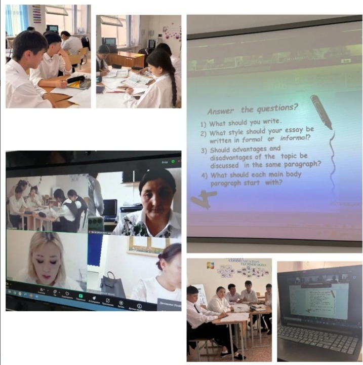 «Ауыл мектебі - сапалы алаң” жобасы аясында жоспарға сай ағылшын тілінен сабақ өтті.