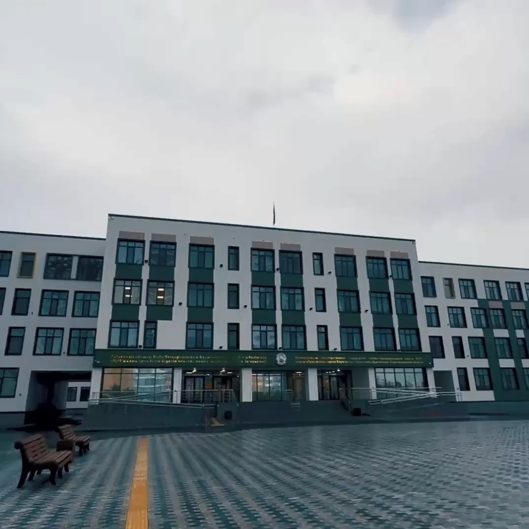 ???? «Келешек мектептері» жобасы аясында салынған Қарағанды қаласындағы №19 мектеп 2000 оқушы орнына арналған