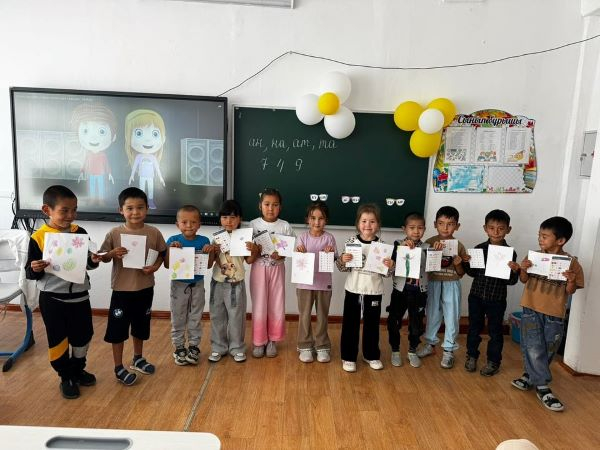 05.08.2025 жыл “Балақайлар мектебі”-нің 3 күні өтті. “Сөйлеуді дамыту”