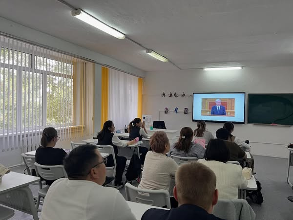 8 қыркүйек 2025 жылы Қазақстан Республикасының Президенті Қасым-Жомарт Тоқаев Қазақстан халқына Жолдау жасады.