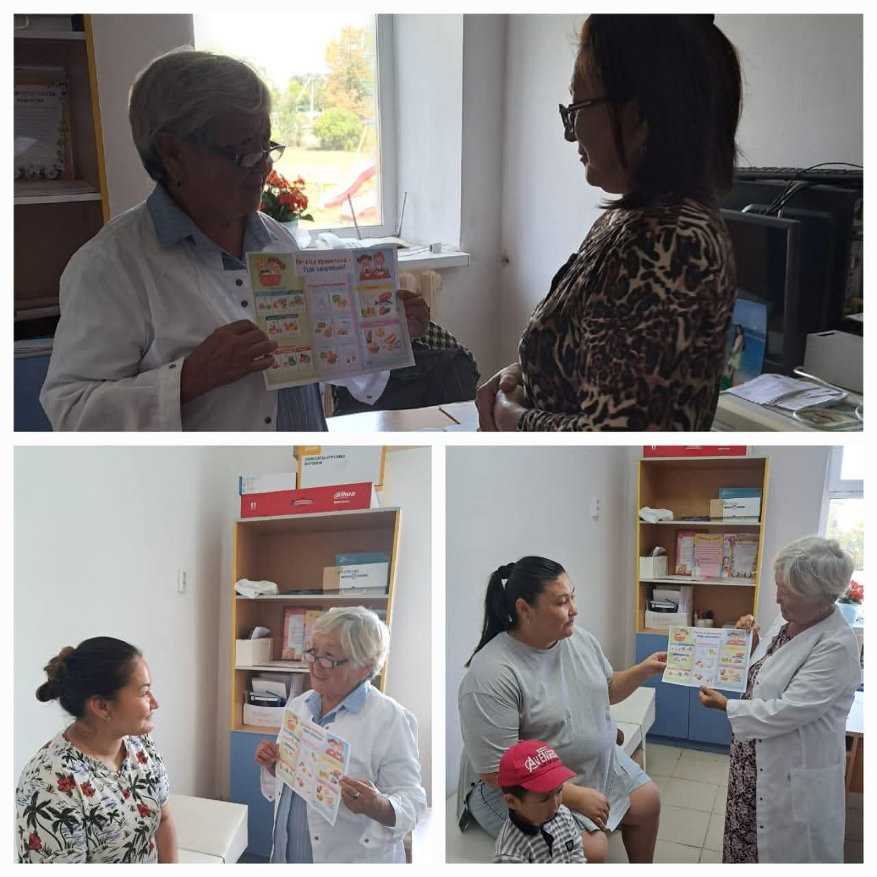  мектепке дейінгі ұйымдармен қамтылмаған “ Ата-аналарға арналған консультациялық пункт” жоспарына сәйкес медбике кеңес өткізді.