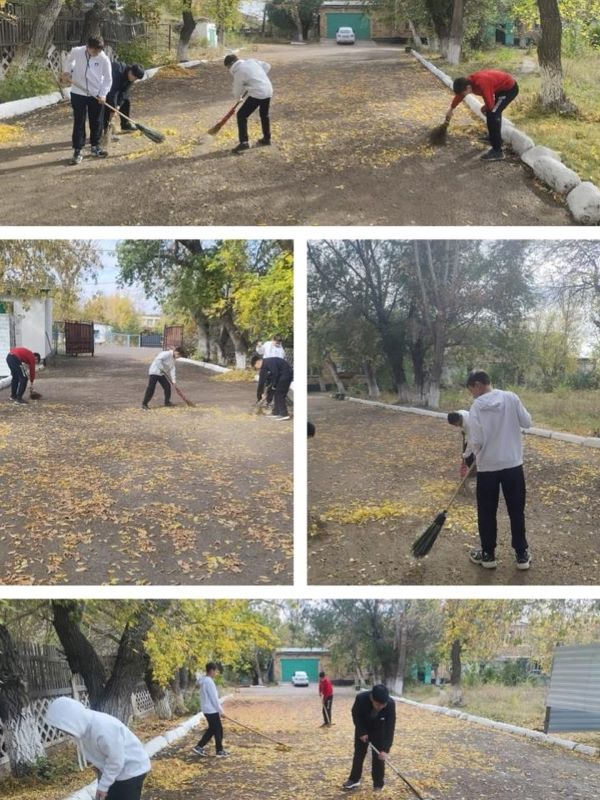 Учащиеся КГУ «Опорная школа (рц) им.Ы.Алтынсарина помогли Дому милосердия