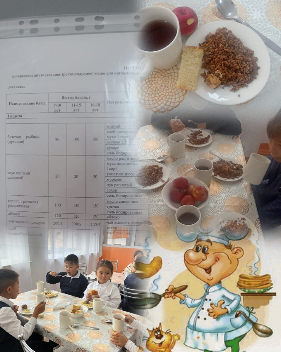 Тамақ мәзір