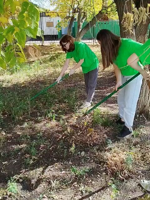 Экологиялық тәрбие беру және қоршаған ортаға ұқыпты қарауды қалыптастыру аясында мектепте 