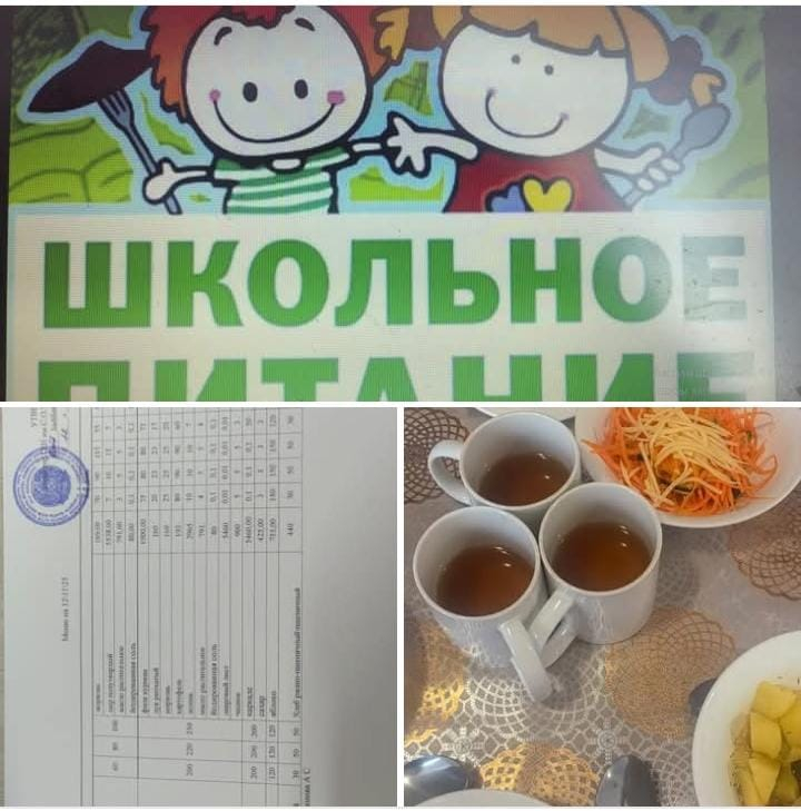 Күнделікті  бекітілген мәзір