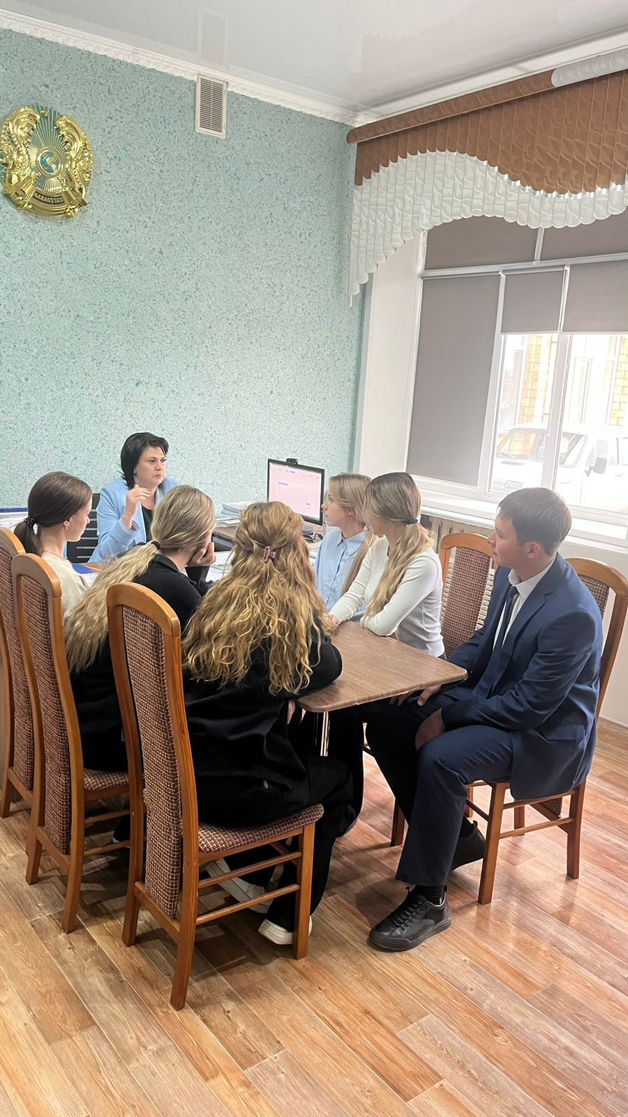 29 қыркүйек Ш. Уәлиханов мектеп-гимназиясында дублерлермен және директормен кеңес өткізді.