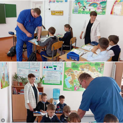 7 октября 2025 года в нашей школе прошла акция, направленная на формирование здоровых привычек.