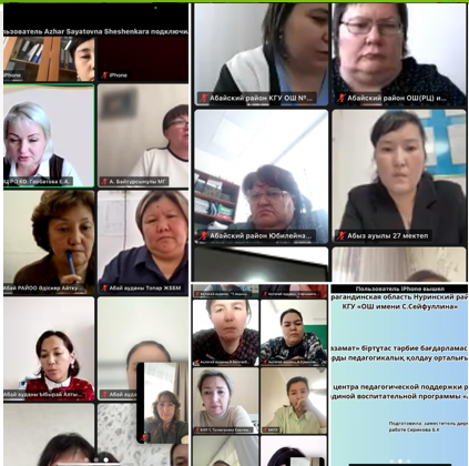 Областной онлайн-семинар по реализации проекта 