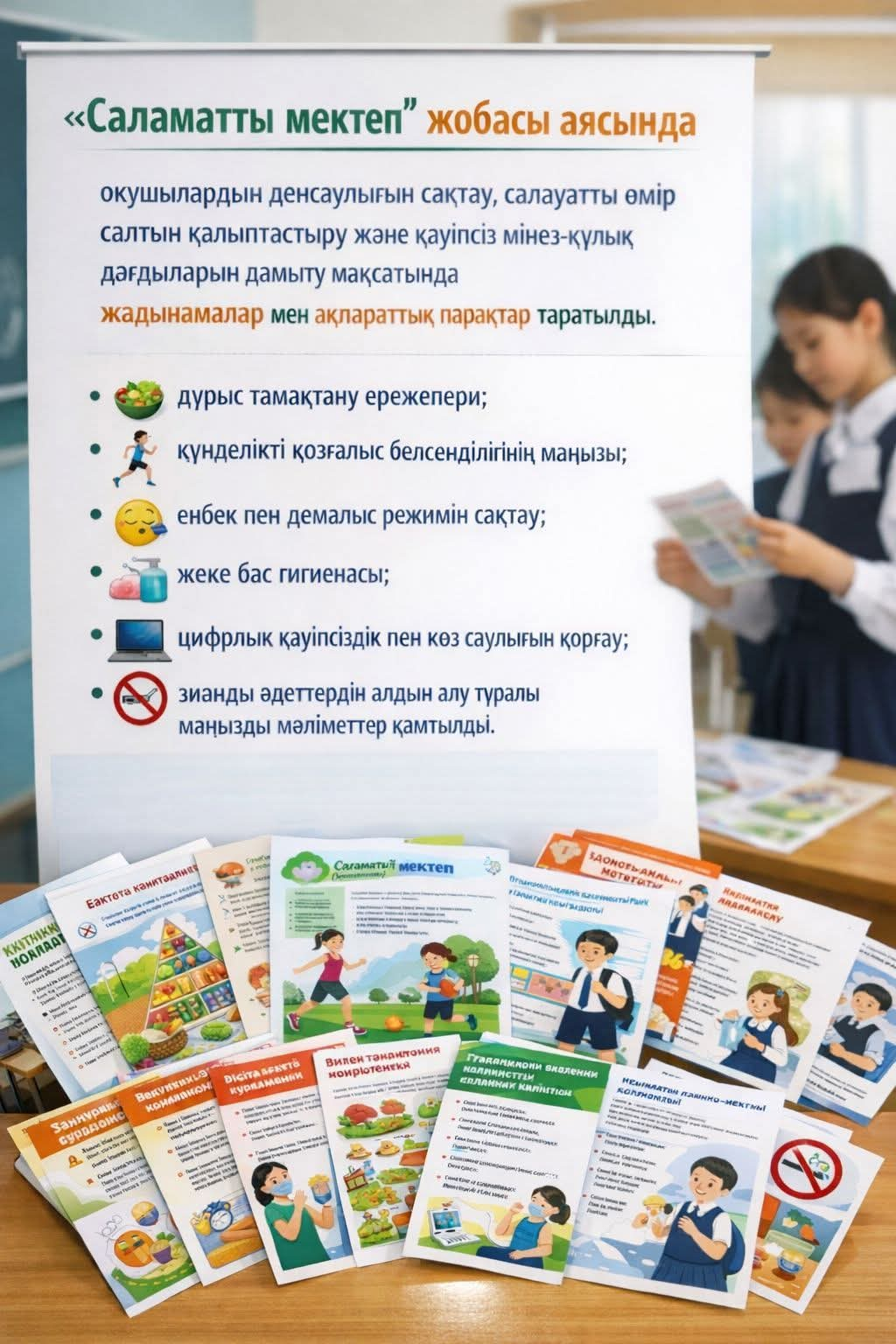 Саламатты мектеп жобасы