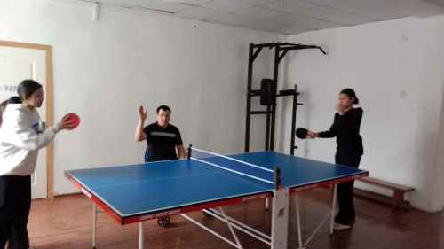 Дене шынықтыру апталығы аясында 9-11 сыныптар арасында теннис жарысы өткізілді.