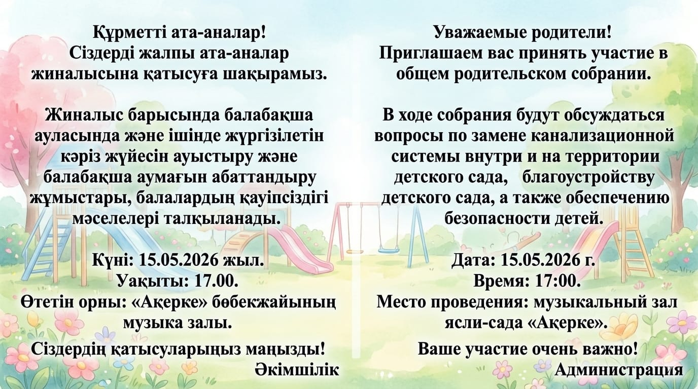 Уважаемые родители!