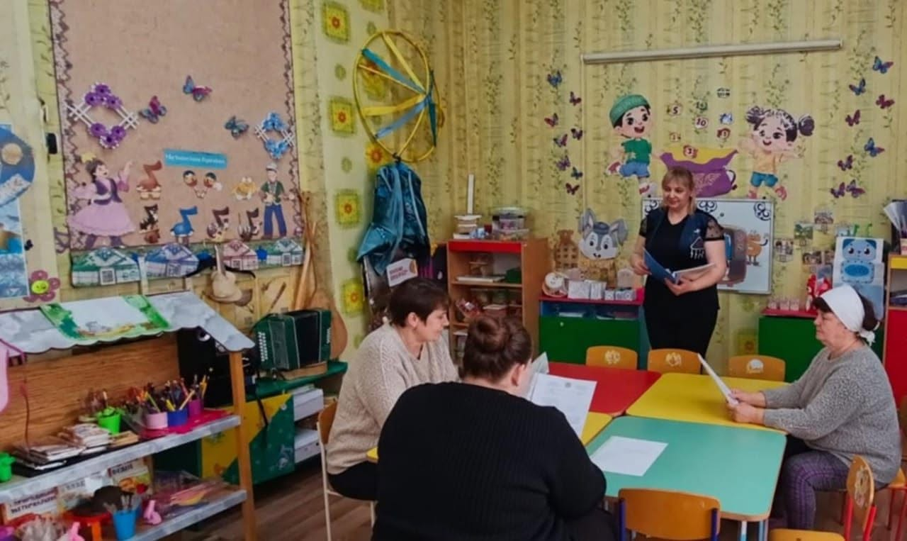 В консультационном пункте при КГУ «ОШ имени Р. Кошкарбаева» в мини-центре «Умка»