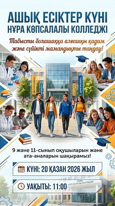 ???? Кәсіптік бағдар – болашаққа қадам!