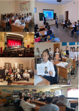 Курмин тірек мектебінде Ахмет Байтұрсынұлының 150 жылдық мерейтойына арналған шаралардың есебі