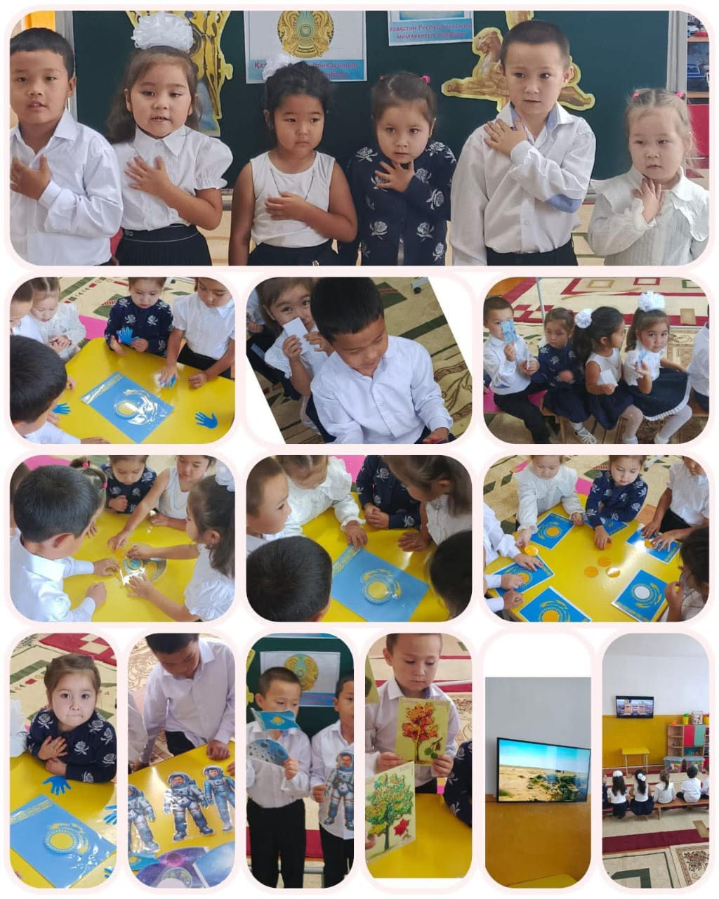 22 қыркүйек күні шағын орталықта тарихи сауаттылығын апталығының 1 күнінде 