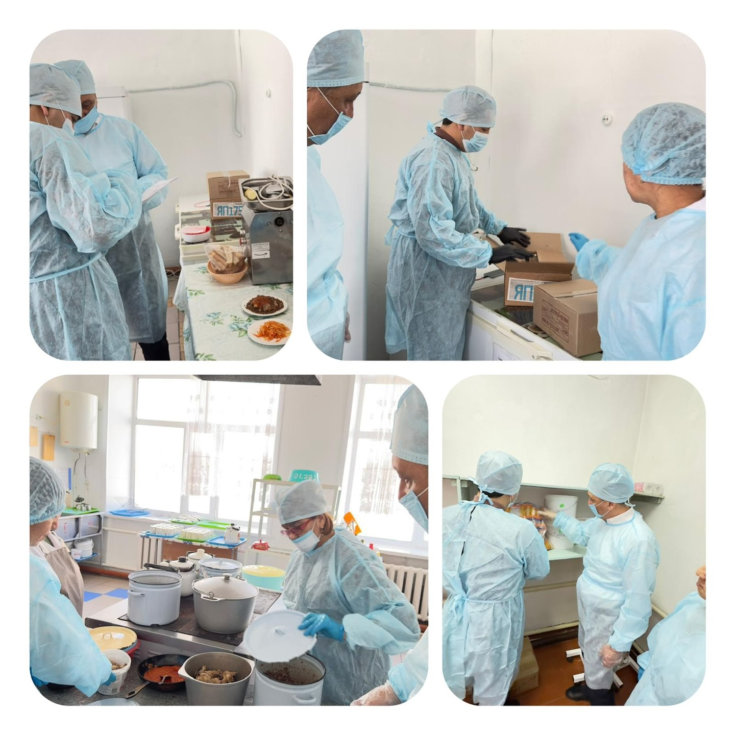 Бүгін мектеп асханасында бракераждық комиссия кезекті тексеріс жүргізді.